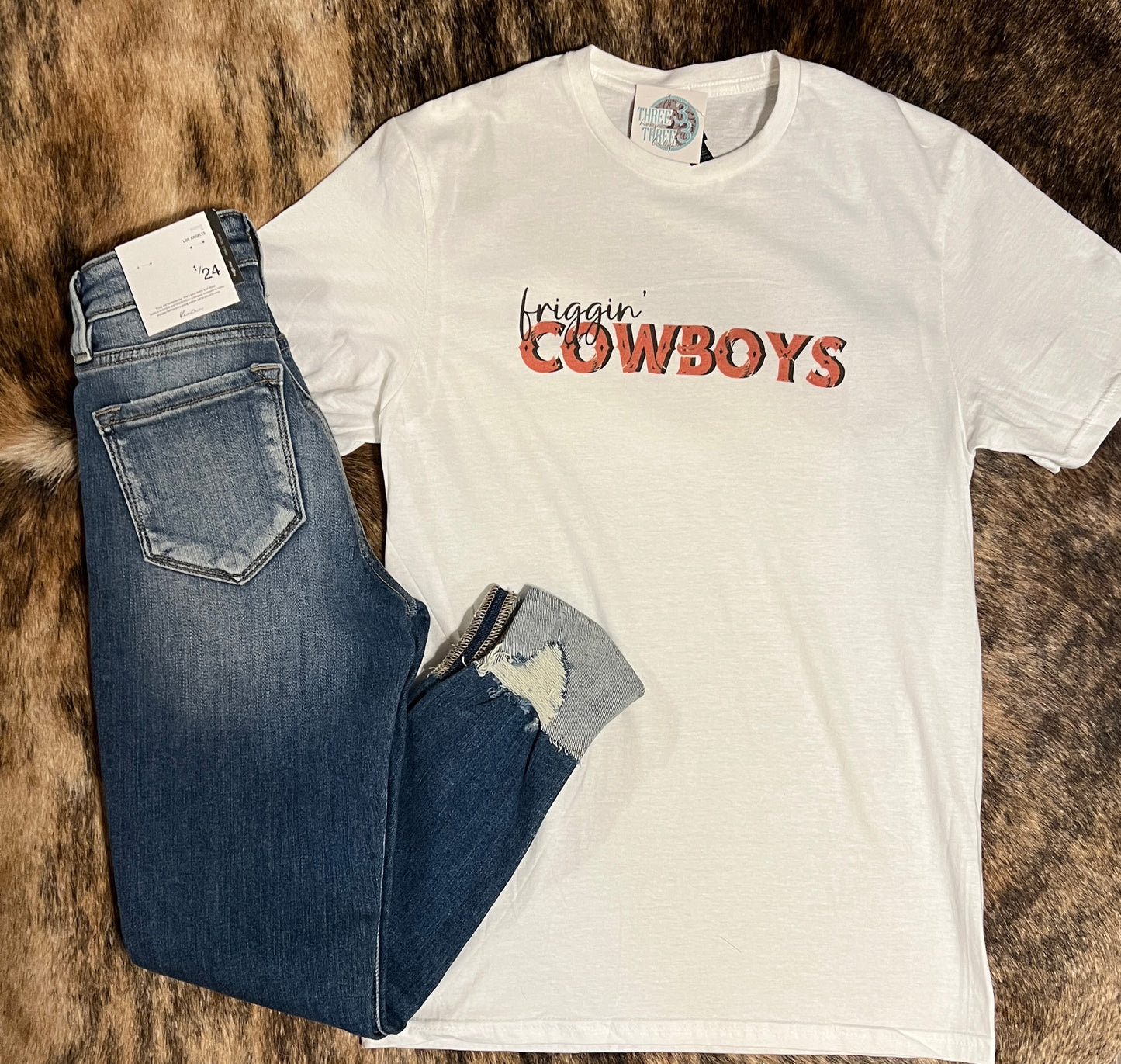 Friggin’ Cowboys graphic tee